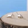 Dinosaur Stud Earrings Women's Small Fresh and Cute Small Mini Animal Earrings Japanese and Korean Version Niche Design Accessories