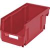 TRUSCO Stacking TSC230R Container, 2.7L, Red,