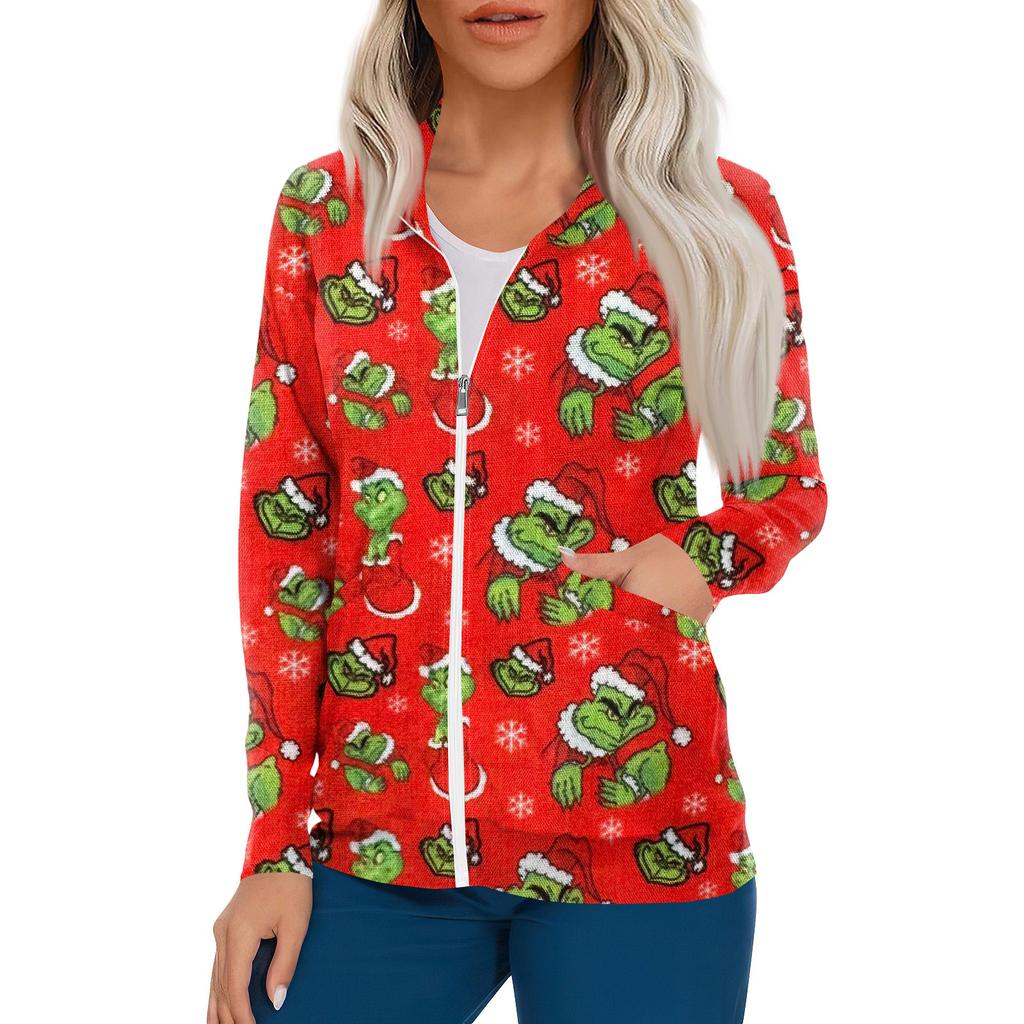 Женский однобортный защитный комбинезон с длинным рукавом и карманом, рабочий воротник-стойка, кардиган, куртка, топ