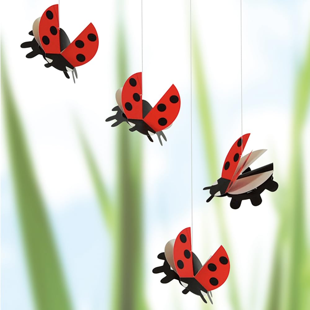 [Officially Imported] Frensted Mobile, Interior Ornament, Nordic Animal, Ladybird, FSM130127, with Presentation Box, Baby Goods, Gift