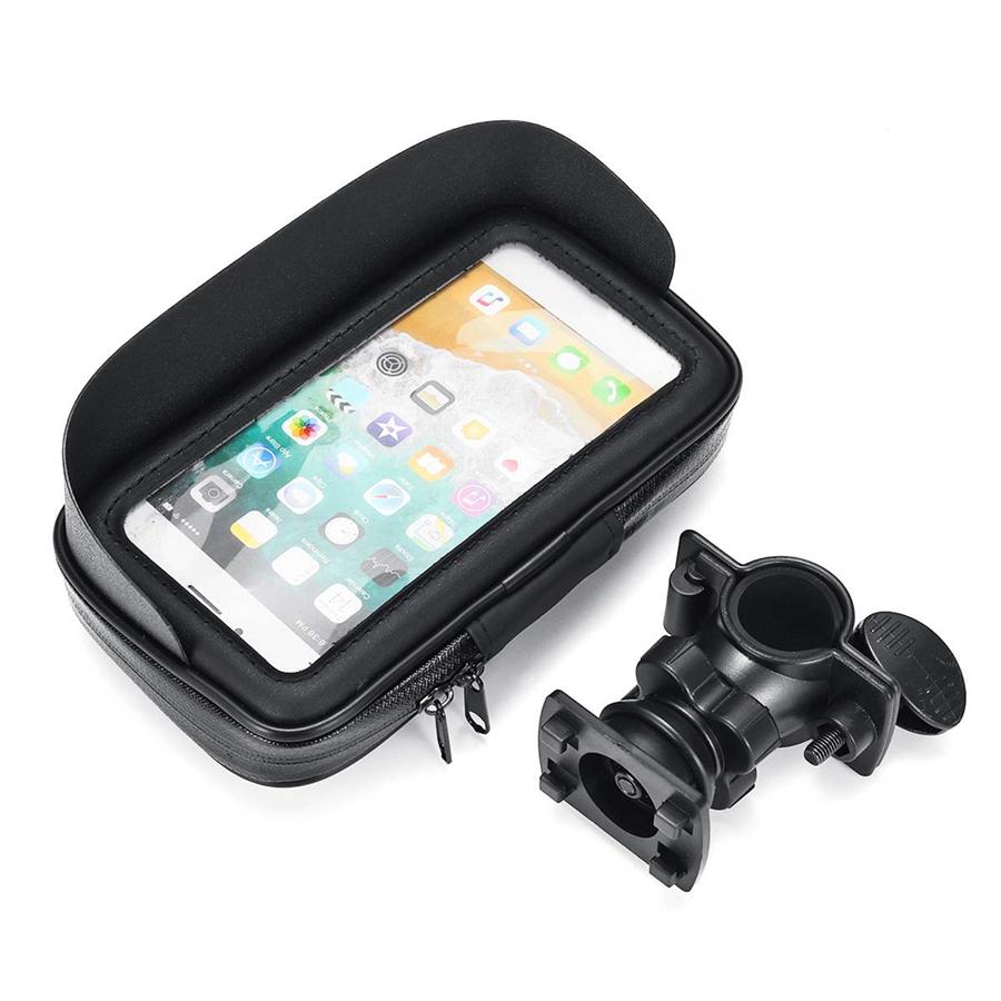 6.3 Inch Waterproof Bike Bicycle Mobile Phone Holder Stand Motorcycle Handlebar Mount Bag Case For Iphone for Samsung