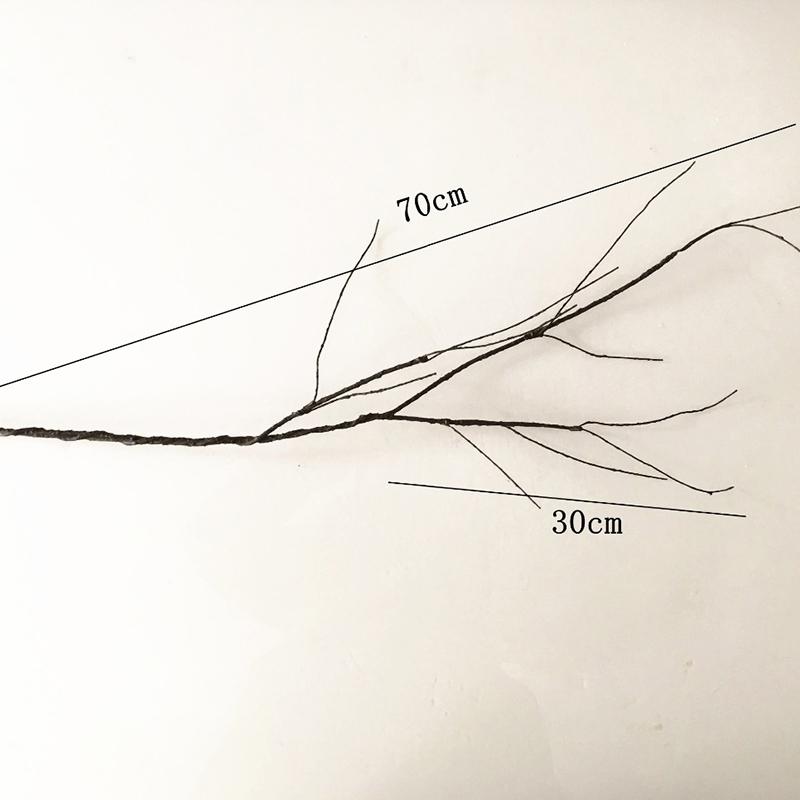 Искусственная ветка дерева из железной проволоки, сухая имитация виноградной лозы, демонстрация искусства