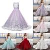 Childrens Princess Dress With Lace Patchwork For Girls