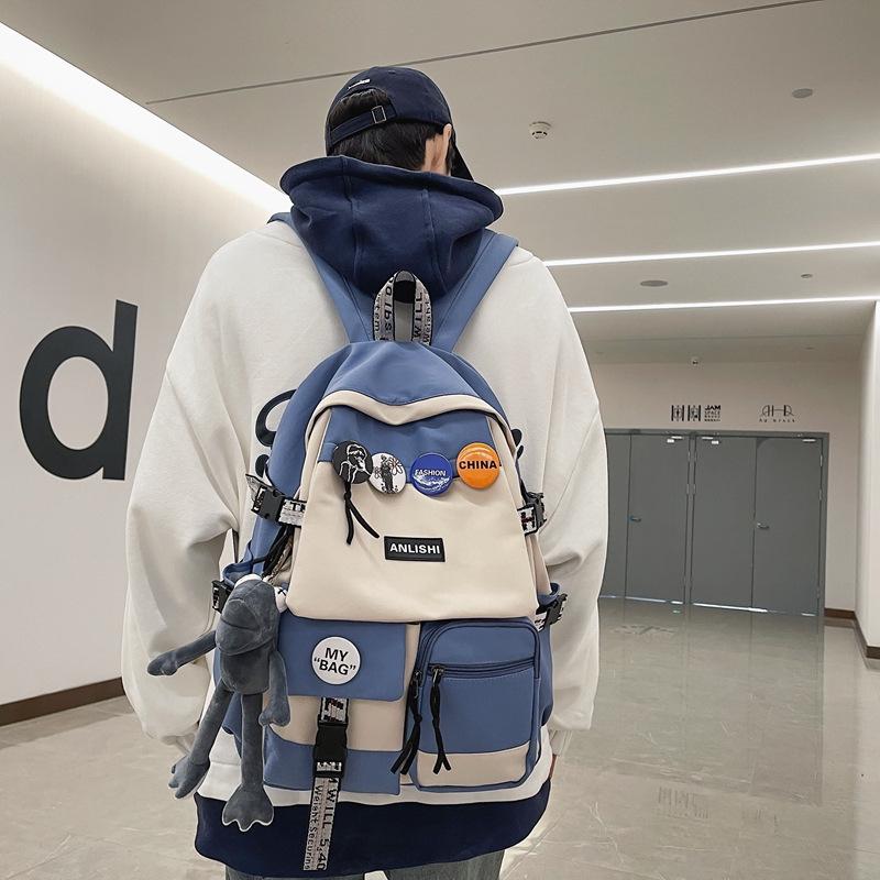 Рюкзак унисекс большой вместимости для студентов: Идеально для старшей школы, колледжа и путешествий