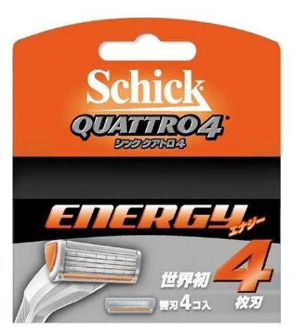 Schick Quattro 4 Energy 4 Replacement Blades
