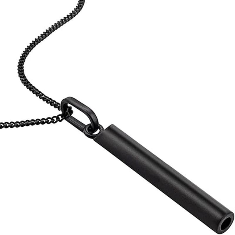 Подвеска из нержавеющей стали, ожерелье, бесшумная регулировка, трехмерные аксессуары из титановой стали