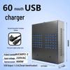 Многопортовое USB-зарядное устройство на 100 портов с совместимостью с различными моделями
