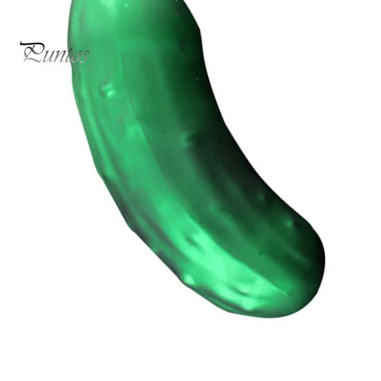 Подвесное украшение в виде огурца с шнурком, легко подвешиваемое рождественское украшение в виде соленья на елку