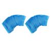 400Pcs Tattoo Pen Covers Waterproof Blue High Strength Static Free Disposable Tattoo Pen Bag for Tattoo Parlors Beauty Stores
