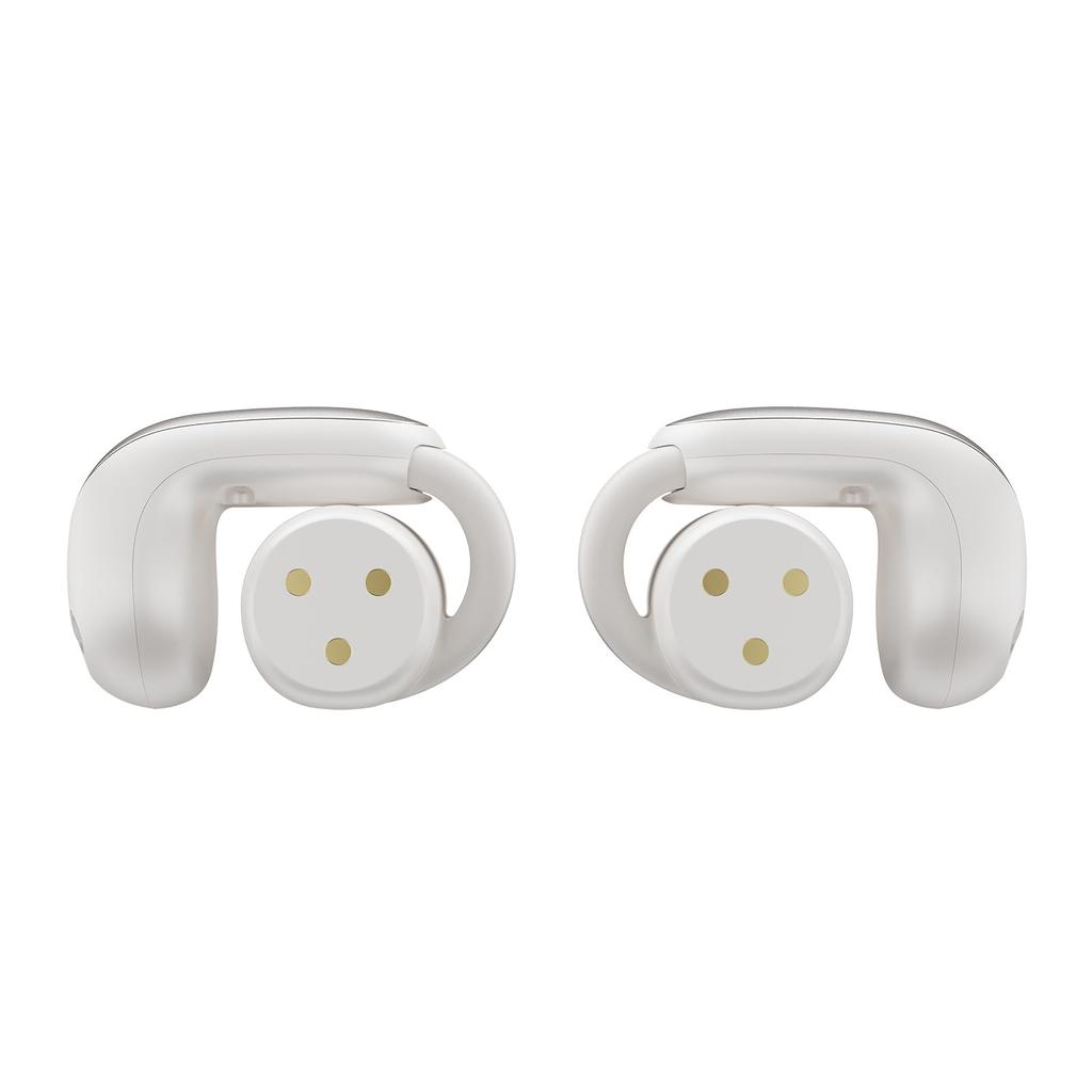 Bose Ultra Open Earbuds Completely Wireless Open Earbuds Spatial Audio Bluetooth Connection with Microphone Up To Hours Playtime Splashproof White