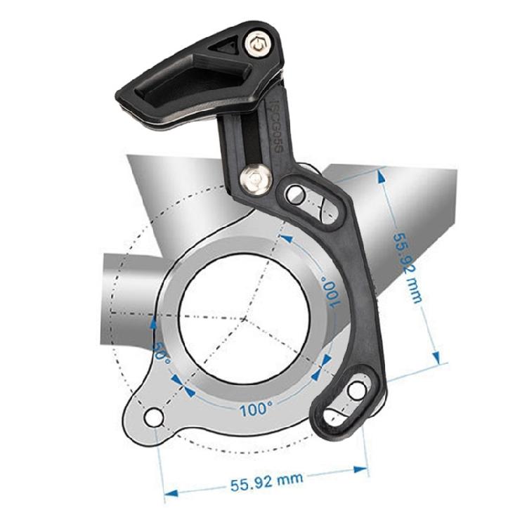 Nylon Bike Chain Guide Replacement Bicycles Wide Narrow Gear Guider Chain Guard Bicycles Chain Protector Easy to Use