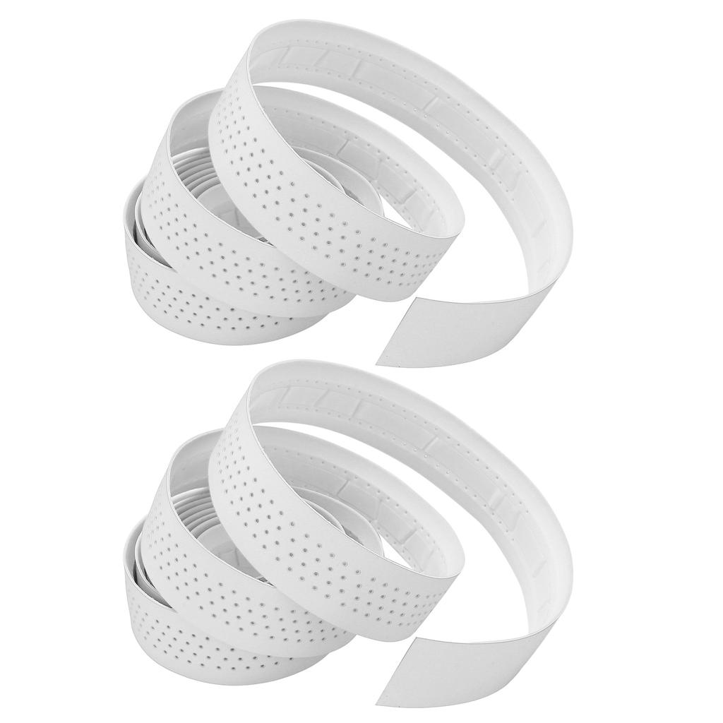 Велосипедная рулевая лента противоскользящая обмотка руля для шоссейного велосипеда с заглушками для руля для шоссейного велоспортаСеребристая