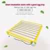 Automatic Eggs Incubator 360° Rotary Egg Turner Roller Tray Egg Hatching Incubator Duck Quail Bird Poultry Accessory for Farm