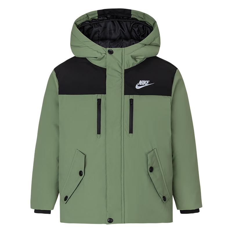 Nike Детская зимняя стеганая куртка с 90% пуха