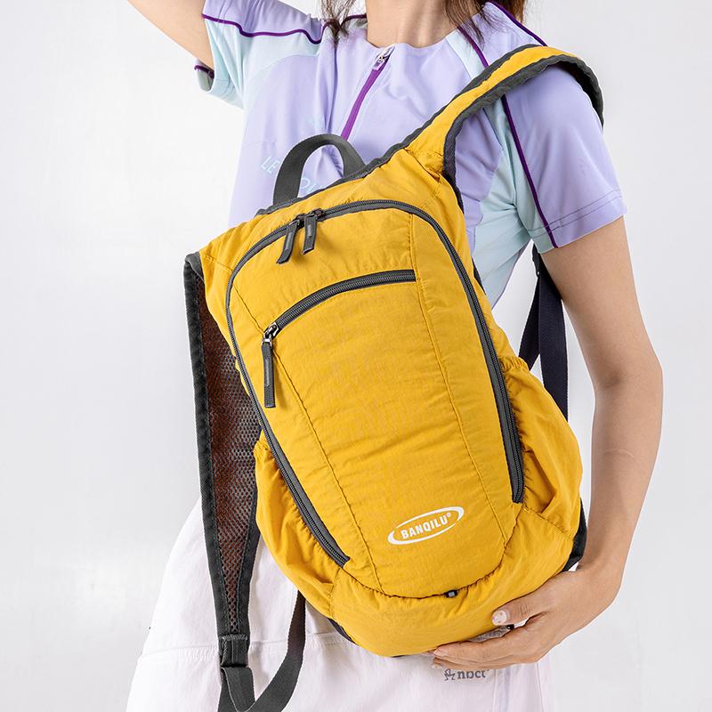 Женский легкий складной маленький рюкзак для путешествий, спорта и поездок на работу