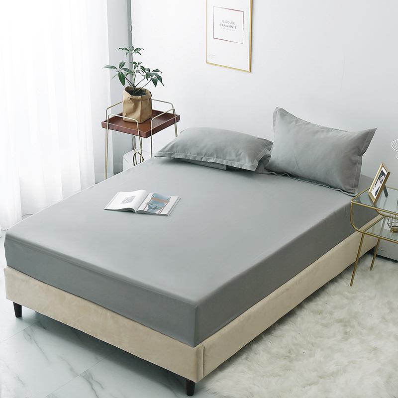 Юго-Восточная Азия однотонный двойной чехол для матраса и односпальная простыня комплект