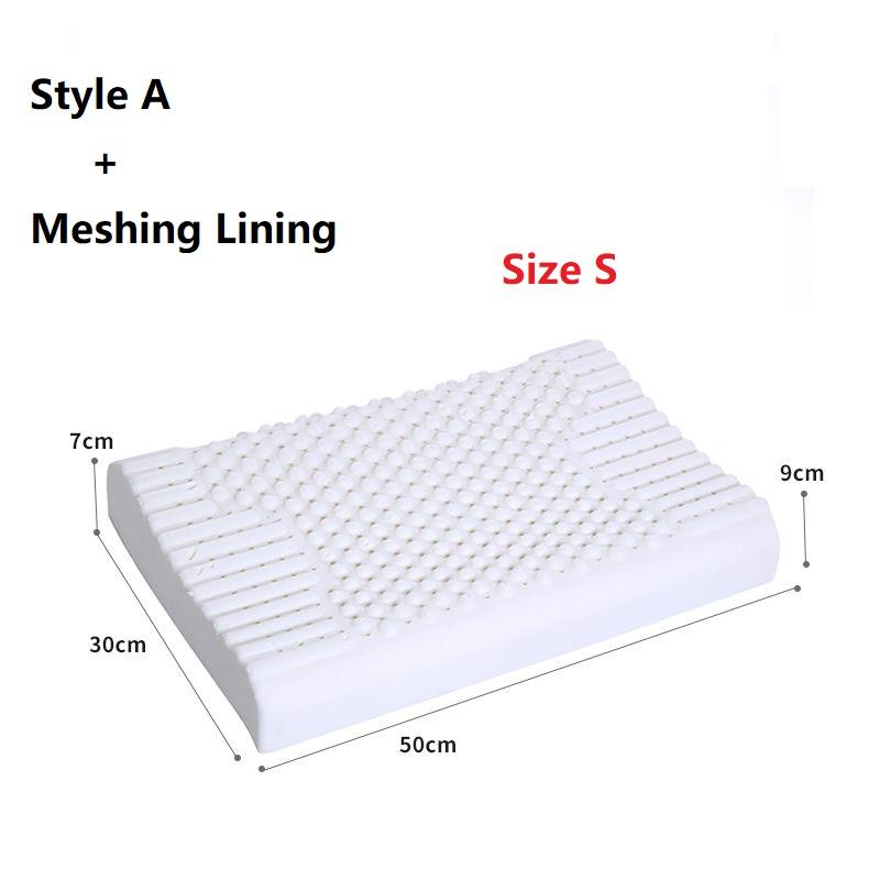 Таиландская подушка из чистого натурального латекса, защитная подушка для шеи и позвоночника, массажные лечебные подушки для тела, подушки для сна