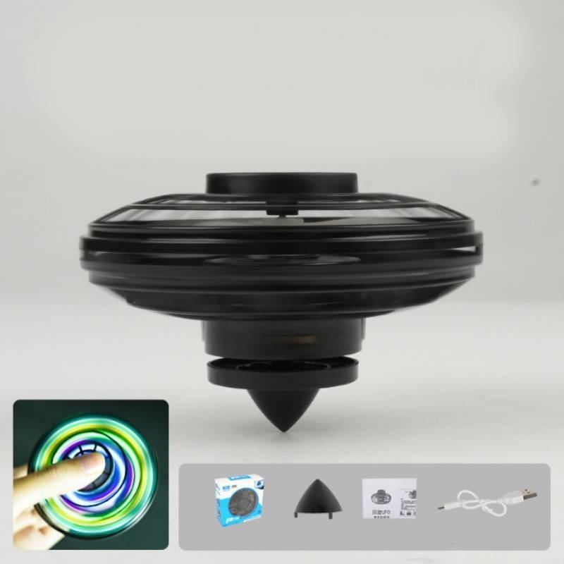 Customizable Led Glowing Ufo Fidget Spinner For Kids Stress Relief