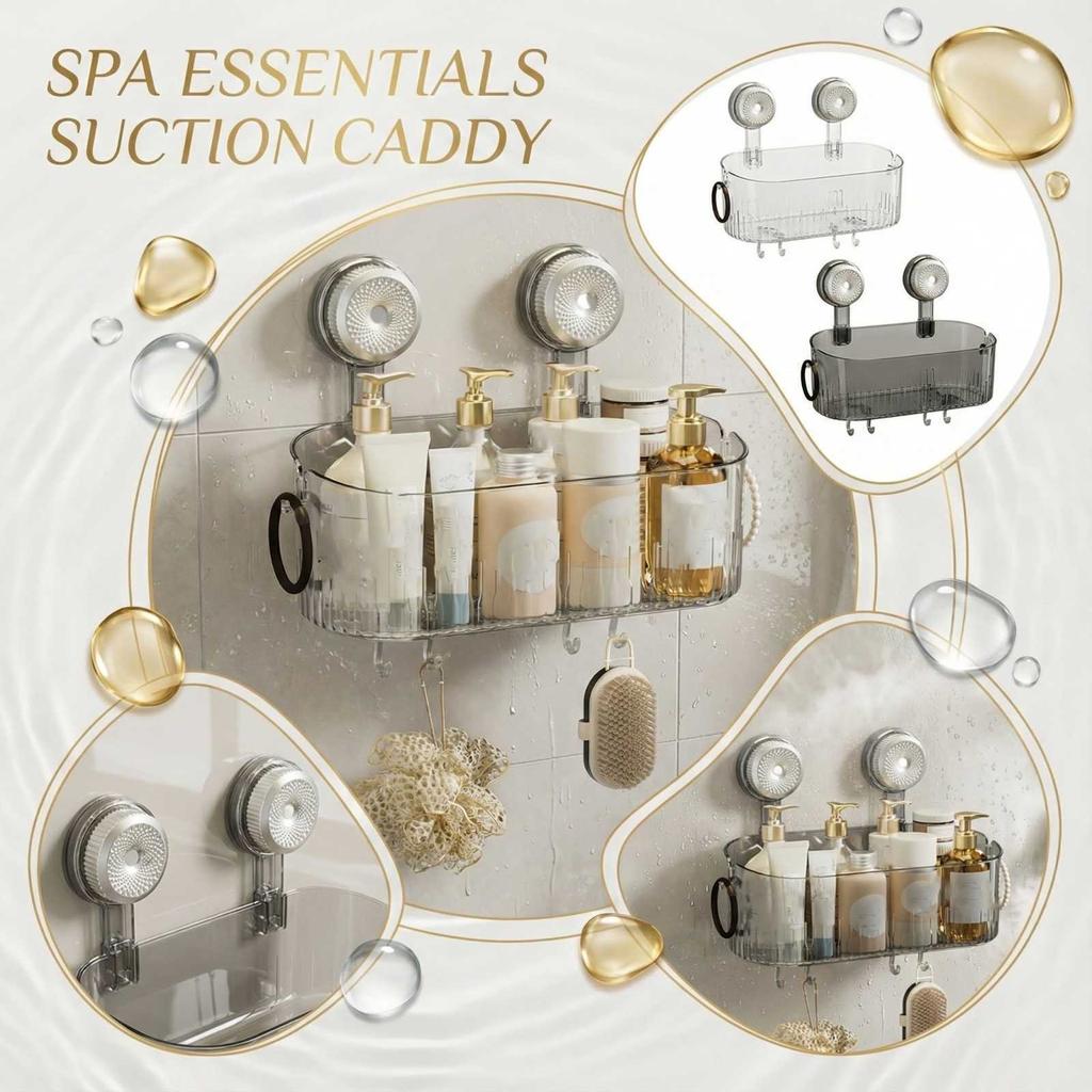 Полка на присоске Без сверления Настенный ящик для хранения в ванной