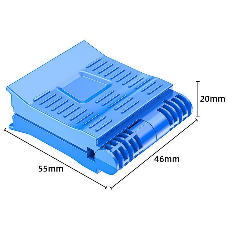 Handheld Fiber Optic Wiping Clip with Water Storage, Oil Removal and Dust-Free Cotton