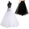 3-layer Hard Net Soft Support No Hoop Dress Fluffy Petticoat Bridal Lining Skirt Slip Skirts