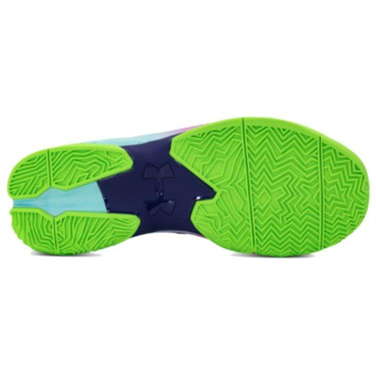 Under Armour Мужские кроссовки Curry 2 Retro Northern Lights 2022 разноцветные 3026052-600