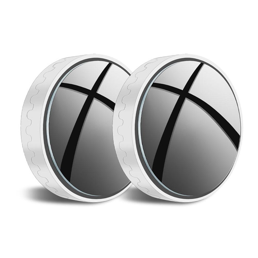 1 пара маленьких круглых зеркал с присоской для зеркала заднего вида с присоской для заднего хода S8E2