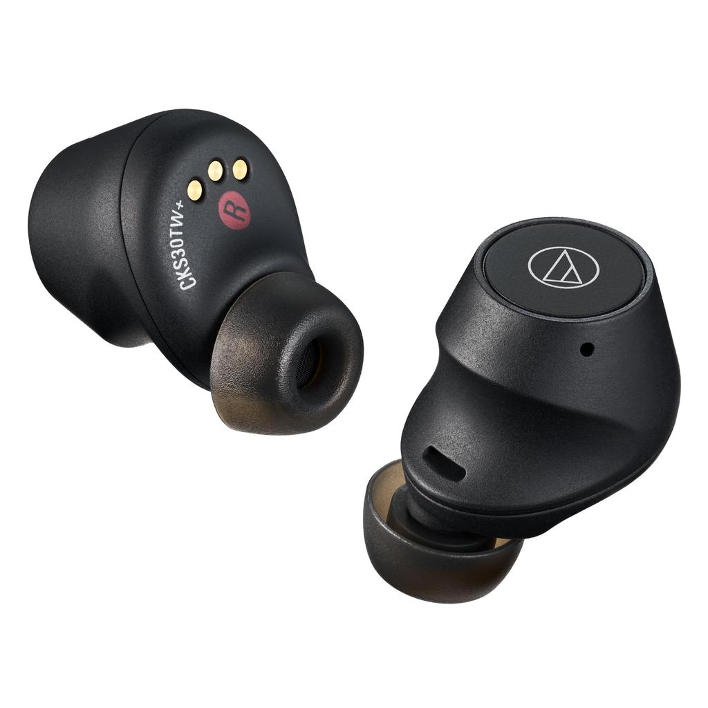 Bluetooth Completely Wireless Earphones SOL ATH-CKS30TW+/BK (Matte Black)