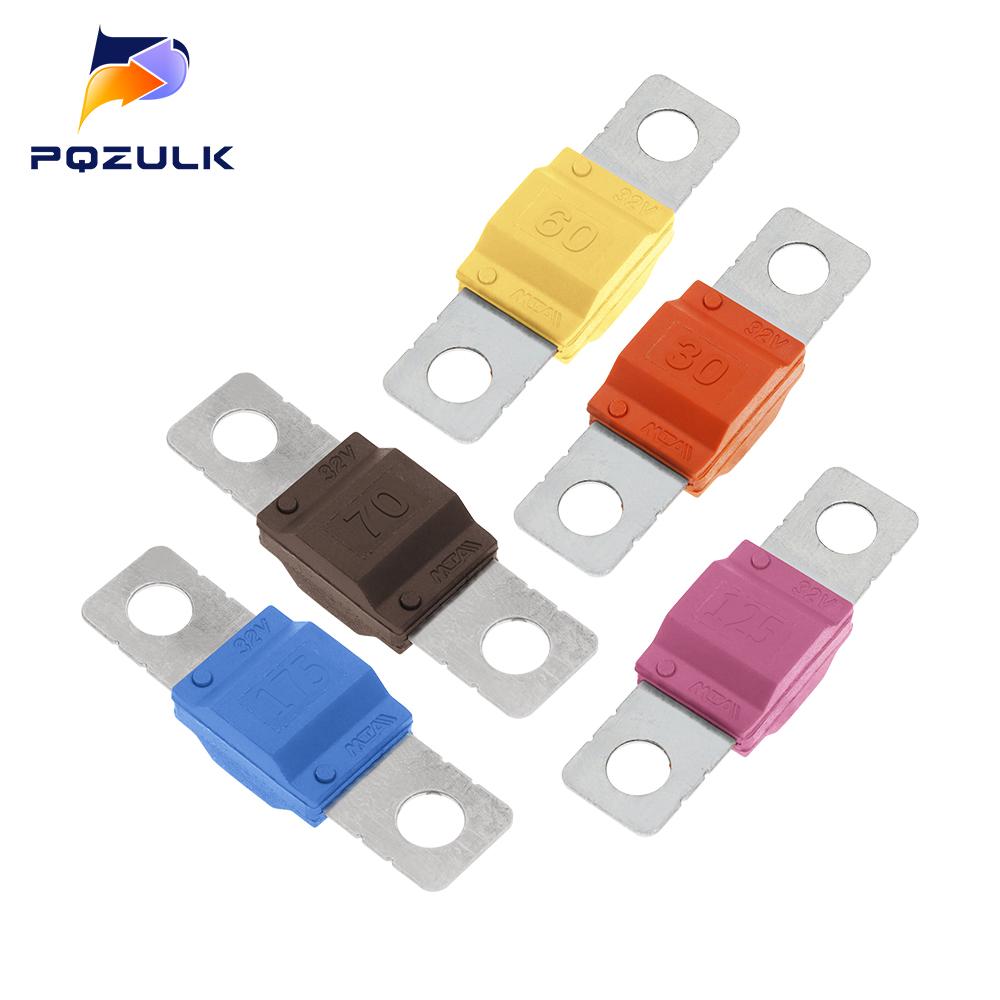 5PCS SWE MTA Stud Car Fuses Mini Car Stereo Audio AFS Fuse 32V 20A 30A 40A 50A 60A 70A 80A 100A 125A 150A 175A 200A Fuse Holders1