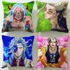 classic anime Record of Ragnarok Cushion Cover Soft EasyWash Pillow Case Versatile for Couch Bed Travel and Office