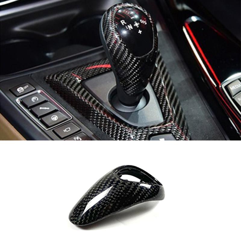 F80 M3 Dry Carbon Fiber Replacement Gear Shift Knob Cover for BMW F87 M2 F80 M3 F82 M4