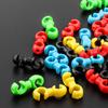 Brake Gear Cable MTB Bicycle Bike Cross Line Clip Cable Buckle S Style Clips Buckle Ring Clasp