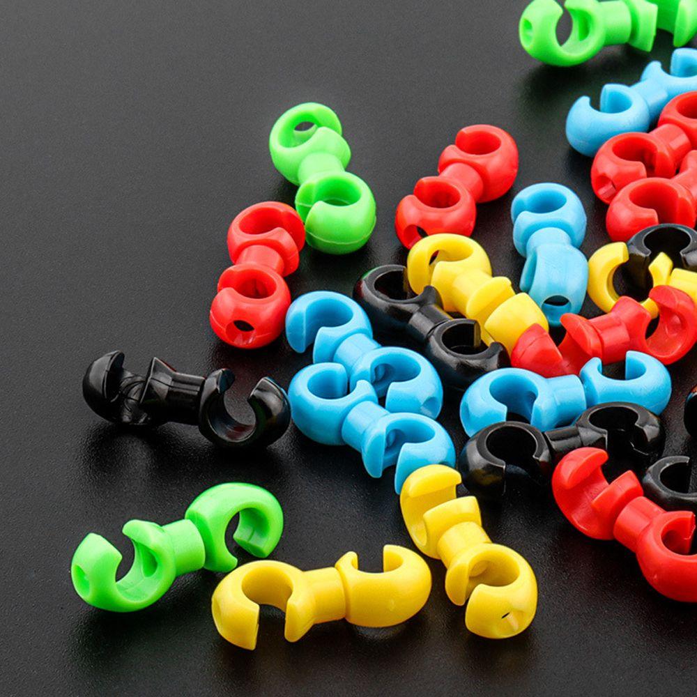 Road Bicycle Parts MTB Bicycle Bike Cross Line Clip Cable Buckle Ring Clasp S Style Clips Buckle