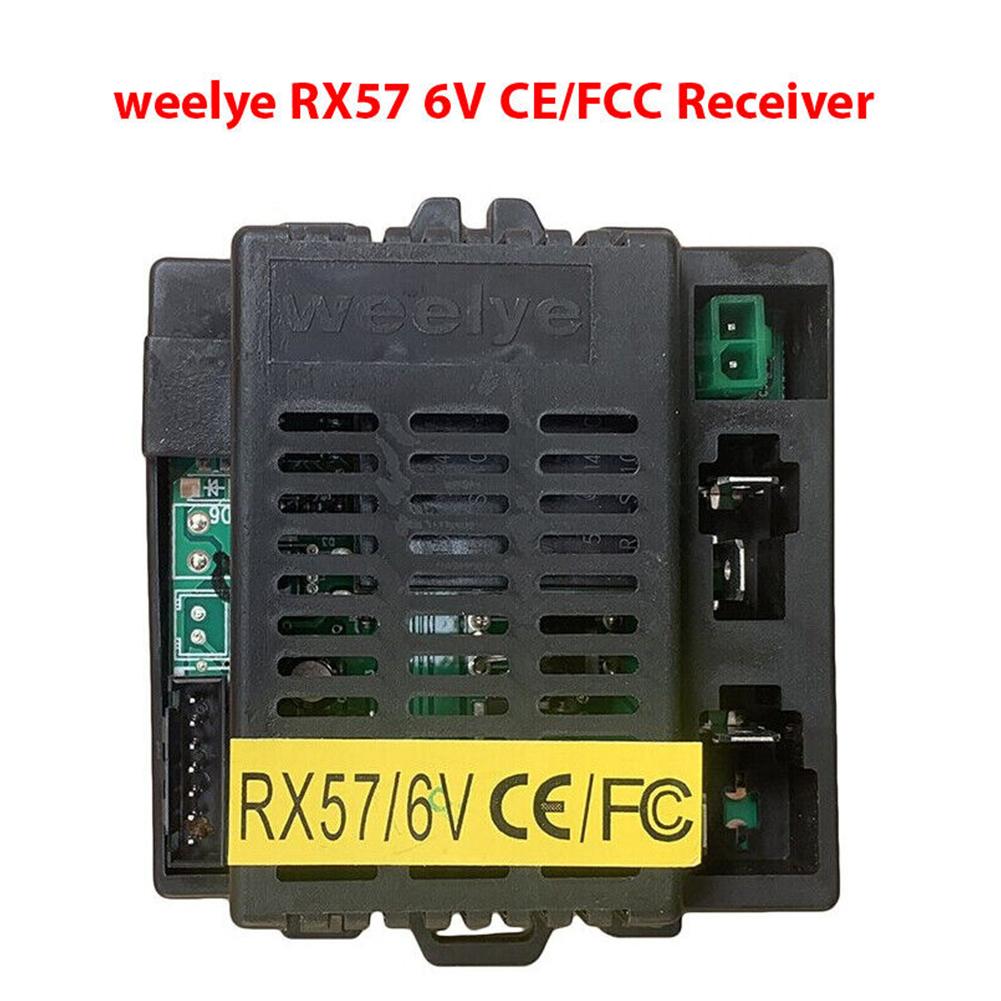 Weelye RX57 6 В 12 В приемник CE/FCC детский электромобиль 2.4G передатчик для улучшения дома электрооборудование аксессуары