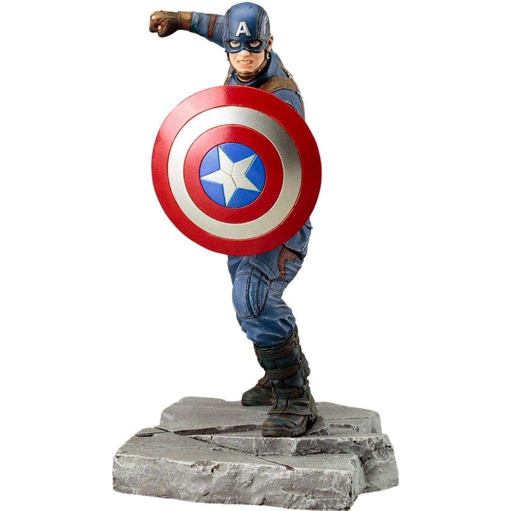 Kotobukiya Captain America Civil War Scale PVC Painted Simple Assembly Figure ARTFX+ 1/10