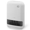 Iris Ohyama Large Air Volume Ceramic Fan Heater Heating Equipment Electric Feet Small Warm Air Energy Saving Dressing Room with Motion Sensor White
