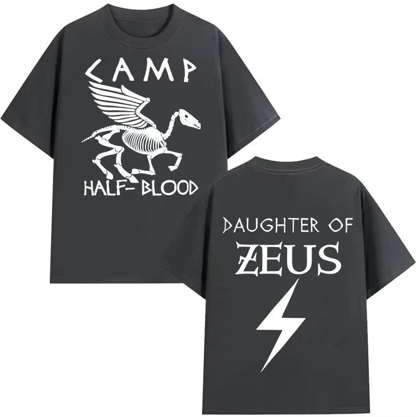 Classic Men Women Tee Camp Half Blood 2026 Spring summer Printing Hip Hop Sports T Shirt Long Island Sound Short Sleeve Top