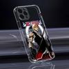 Чехол для телефона Аниме B-Bleachs K-Kurosaki Для iPhone 17 16 15 14 13 12 Pro Max Plus С Магнитным Кристально Чистым Чехлом Беспроводная Зарядка