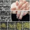 Mini Beads Nail Charms Nail Art Studs Nail Gems Gold Silver Nail Art Charms Manicure Supplies DIY Nail Art Decorations