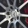 Автомобильная наклейка для Mercedes Benz 4 шт. 75 мм Колпачки центральных ступиц колес автомобиля Венок AMG для Mercedes Benz GLE GLK SLK CLA CLK W203 W204 W20