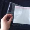 Прозрачный самоклеящийся пластиковый пакет для упаковки