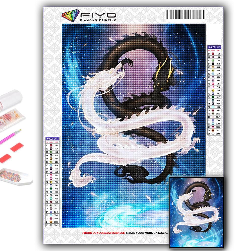5D DIY китайский дракон вышивка крестом стразы Алмазный рисунок вышивка мозаика домашний декор