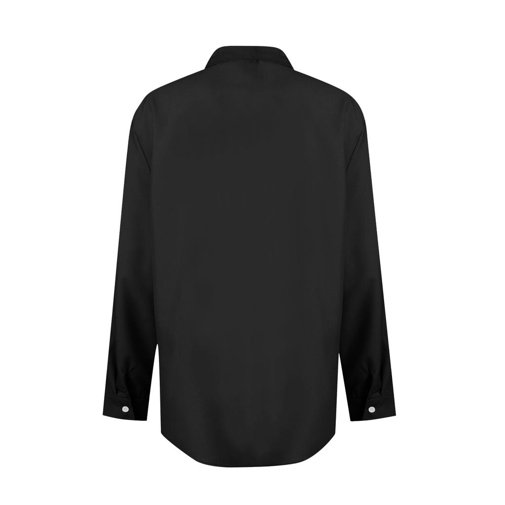 Men's Solid Color Lapel Shirt Casual Loose Fashion Cardigan Top