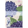 Hamamonyo Illustrated Hand Hydrangea Beige Towel, Garden,