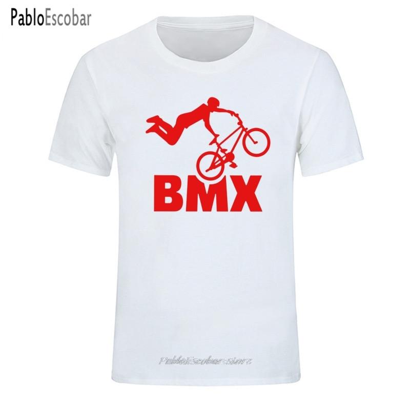 Newest Arrival Cool Design BMX BMXFreestyle Bicycle Motocross T Shirt Unisex Fashionable Short Sleeve Unisex Unisex T-shirt