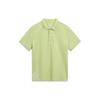 Li Ning China Color Series Solid Casual Short Sleeve Polo Shirt Men tops Bamboo-Green APLT019-11