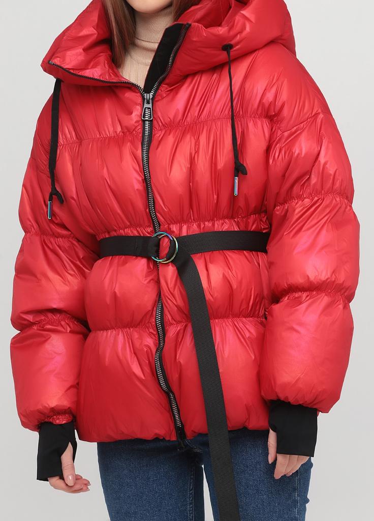 Пуховик женская SNOW OWL 21621 M Красный