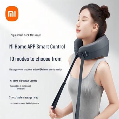 Умный U-образный массажер для шеи Xiaomi Mijia, китайская вилка (адаптер в комплекте)