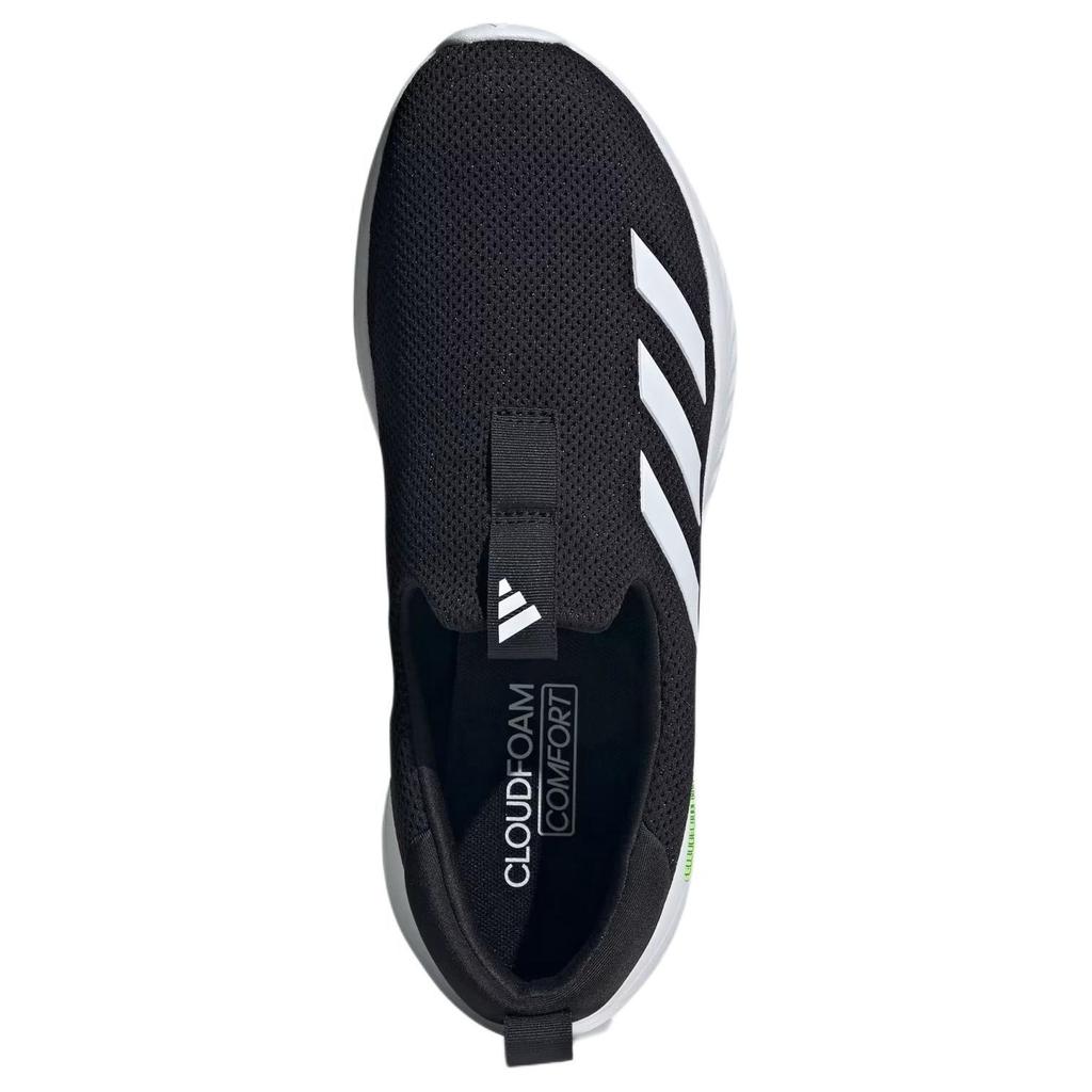 adidas Мужские кроссовки Cloudfoam Move Lounger Core Black Cloud White Hi-Res Yellow ID6512