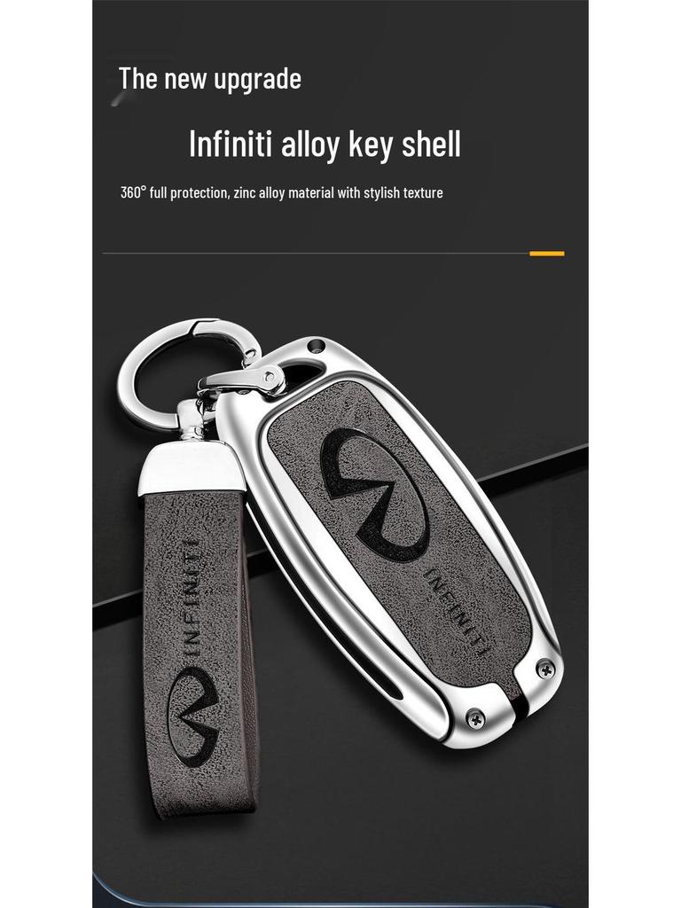 Infiniti Key Case: Men's Metal Shell for QX50, QX60, Q50L, Q70L